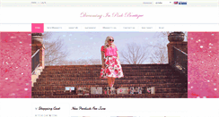 Desktop Screenshot of dreaminginpinkboutique.com